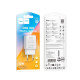 Сетевое зарядное устройство Hoco C134A USB-A (12W · 2.4A) (White)