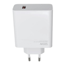 Сетевое зарядное устройство Xiaomi USB-A (120W · 6A) (OEM) (White)