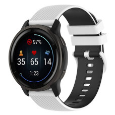 Ремешок универсальный 20 мм Ribby для Amazfit, Samsung, Huawei (White)