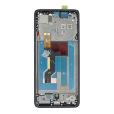 Дисплей для Motorola XT2527 Moto G86 (5G) с тачскрином в рамке (Cosmic Sky) (Original)