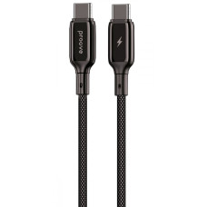 Кабель Proove Dense Metal Type-C – Type-C (2 м · 60W · 3A) (Black)