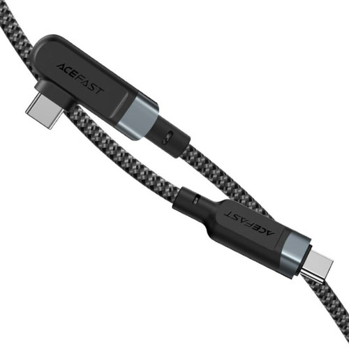 Кабель Acefast C5-03 Type-C – Type-C (2 м · 100W · 5A) (Black)