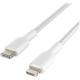 Кабель Belkin Type-C – Lightning (2 м · 18W · 3A) (CAA004BT2MWH) (White)