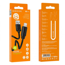 Кабель Borofone BX55 USB-A – Lightning (1 м · 12W · 2.4A) (Black)