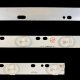 Пряма підсвітка для телевізора Bravis 32″ KJ315D10-ZC14F-02 (2 планки по 570 мм, 10 LED, лінза 16 мм, 3 В)