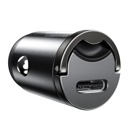Автомобільний зарядний пристрій Baseus Tiny Star Mini USB-C (30W · 3A) (Gray)