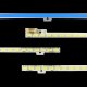 Боковая подсветка для телевизора Samsung 37″ 2011SVS37 R3 (L+R, 2 планки по 410 мм, 58 LED 5x3 мм, 3 В)
