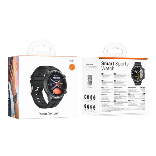 Смарт-часы Hoco Y31 Smart sports (Black)