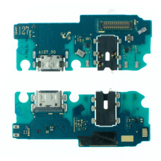 Нижня плата для Samsung A127 Galaxy A12 Nacho (2021) з роз’ємом зарядки та мікрофоном (Original)
