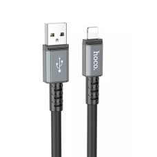 Кабель Hoco X85 USB-A – Lightning (1 м · 12W · 2.4A) (Black)