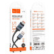 Кабель Hoco X118 USB-A – Type-C з дисплеєм (1 м · 15W · 3A) (Black)