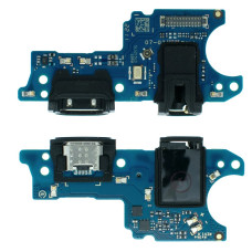 Нижняя плата для Samsung A035 Galaxy A03 (2021) с разъемом зарядки и микрофоном (Original Used)