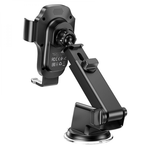 Автодержатель Hoco HW3 Wireless (15W) (Black)