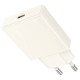 Сетевое зарядное устройство Hoco N44 USB-C (30W · 3A) (White)