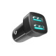 Автомобильное зарядное устройство Ridea RCC-21012 2xUSB-A (12W · 2.4A) (Black)