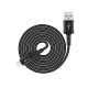 Кабель Acefast C4-02 USB-A – Lightning (1.8 м · 12W · 2.4A) (Black)