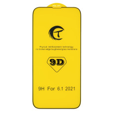 Защитное стекло CT 9D для Apple iPhone 16e (Full Glue) (Black)