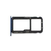 Держатель SIM-карты для Huawei Nova 3i (версия на 2×SIM) (Sapphire blue)