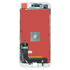 Дисплей для Apple iPhone 8 Plus с тачскрином в рамке (White) (LG версия) (Original Refurbished) (Заменен тачскрин)