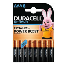 Батарейка Duracell Optimum LR3 AAA MX2400 (8шт)