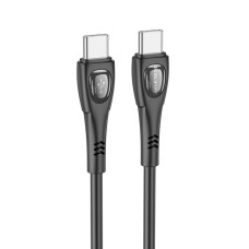 Кабель Borofone BX98 Type-C – Type-C (1 м · 60W · 3A) (Black)