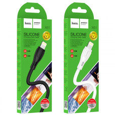 Кабель Hoco X61 USB-A – Lightning (1 м · 12W · 2.4A) (White)