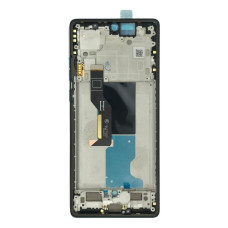Дисплей для Motorola XT2429 Moto Edge 50 Fusion з тачскріном в рамці (Forest Blue) (Original PRC)