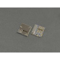 Роз'єм SIM-карти для Samsung I9300 Galaxy S III 6 pin (6 кріплень) (One SIM)