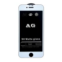 Защитное стекло Matte для Apple iPhone 6 (Full Glue) (0.3 мм, 2.5D) (White)