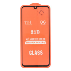 Защитное стекло в тех упаковке для Samsung A405 Galaxy A40 (2019) (Full Glue) (0.3 мм, 2.5D) (Black)