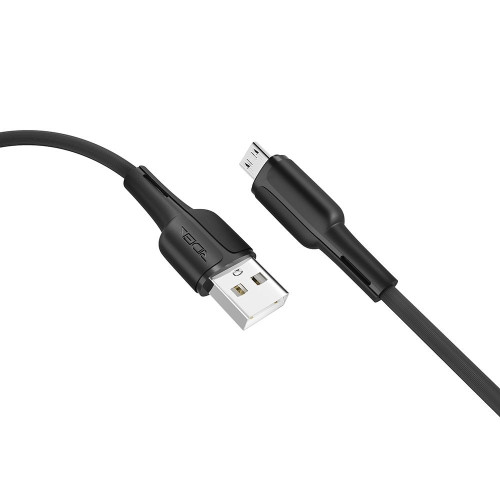 Кабель Ridea RC-CO10 CommonPro USB-A – Micro-USB (1 м · 12W · 2.4A) (Black)