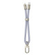 Кабель Hoco GH5 Type-C – Lightning (0.22 м · 20W · 2.4A) (Blue)