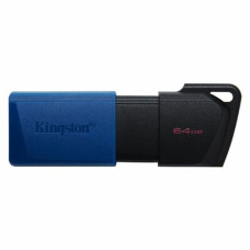 Флешка Kingston DT Exodia M 64GB USB 3.2 (Black/Blue)