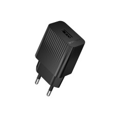 Мережевий зарядний пристрій Borofone BAS71A USB-A (10.5W · 2.1A) (Black)