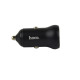 Автомобильное зарядное устройство Hoco NZ5 USB-A+USB-C (30W · 3A) с кабелем Type-C – Lightning (Black)