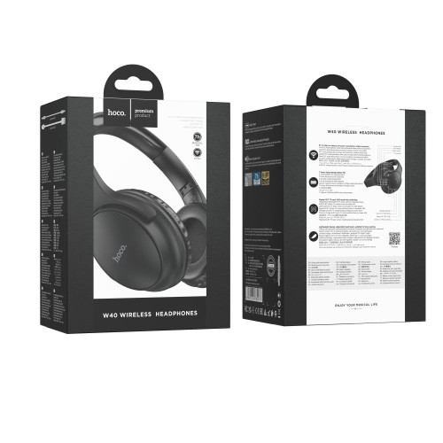 Наушники Bluetooth Hoco W40 (Black)