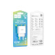 Сетевое зарядное устройство Hoco C106A USB-A (10.5W · 2.1A) (White)