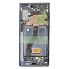 Дисплей для Samsung N975 Galaxy Note 10 Plus з тачскріном в рамці (Black) (Original Assembled)