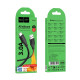 Кабель Hoco X124 USB-A – Type-C (1 м · 15W · 3A) (Black)