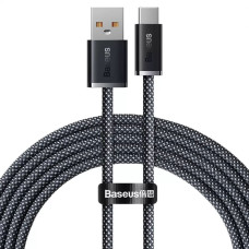 Кабель Baseus Dynamic Series Fast Charging USB-A – Type-C (2 м · 100W · 5A) (CALD000716) (Gray)