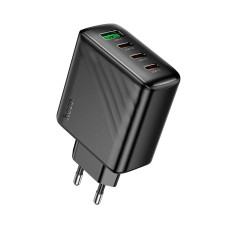Сетевое зарядное устройство Hoco CS27A USB-A+3xUSB-C (67W · 3A) (Black)