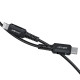 Кабель Acefast C4-01 Type-C – Lightning (1.8 м · 30W · 3A) (Black)