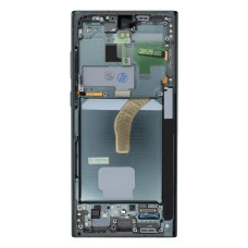 Дисплей для Samsung S908 Galaxy S22 Ultra з тачскріном в рамці (Green) (Original Assembled)