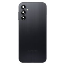 Задняя крышка для Samsung A145P Galaxy A14 (2023) (Black) со стеклом камеры