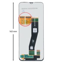 Дисплей для Samsung A025 Galaxy A02s (2021) (163 x 72,5 мм) с тачскрином (Black) (Original PRC)