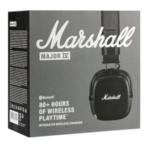 Наушники Bluetooth Marshall Major IV (OEM) (Black)