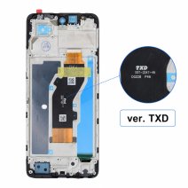 Дисплей для Infinix Hot 50 (4G) з тачскріном в рамці (Black) (Original) (version TXD)