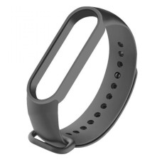 Ремінець для Xiaomi Mi Band 5 Silicone (Dark Gray)