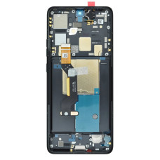 Дисплей для Motorola XT2403 Moto Edge 50 Pro з тачскріном в рамці (Black) (Original)