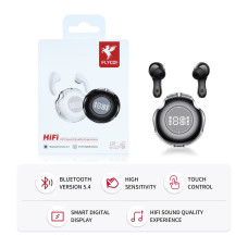 Навушники Bluetooth Wireless FLYCDI TWS-002 (Black)
